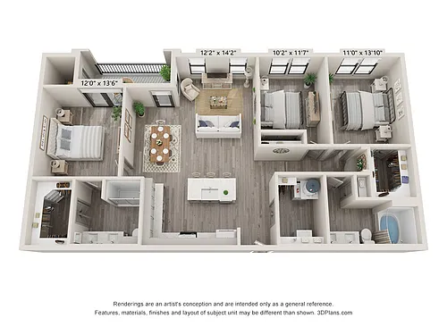 Floor plan C1