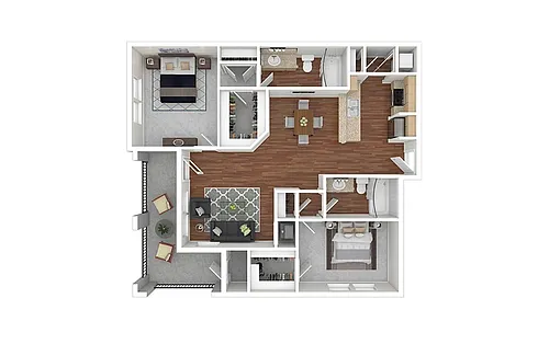 Floor plan Lake Austin