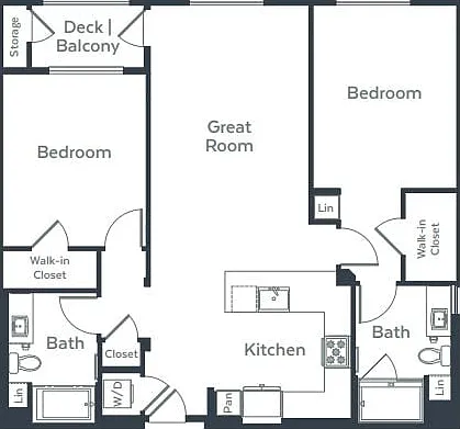 B1a: 1bed 1bath B1a: 1bed 1bath