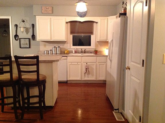 Kitchen from front hallway