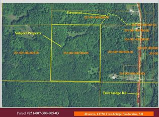 13750 Trowbridge Rd, Wolverine, MI 49799