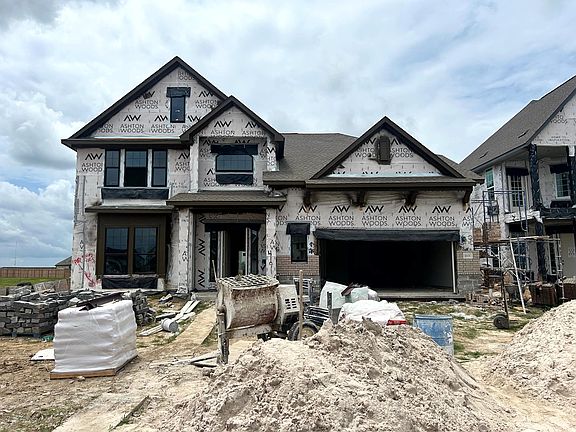Construction progress - 4101 Golden Bird Landing Court