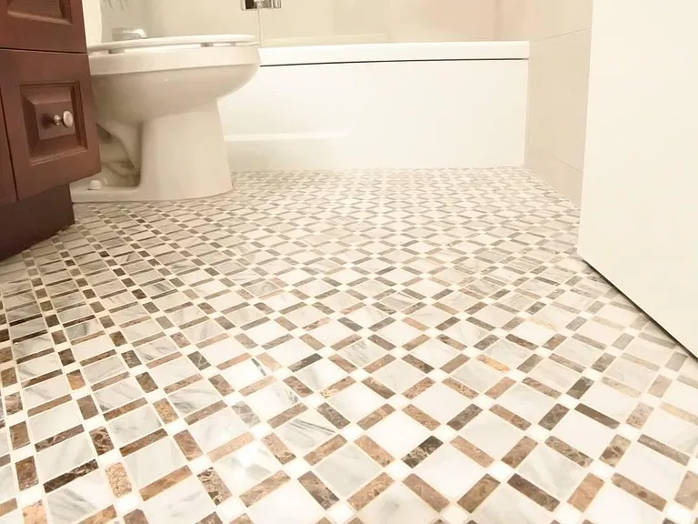 all new bathroom tile
