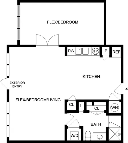 Floor plan A1W