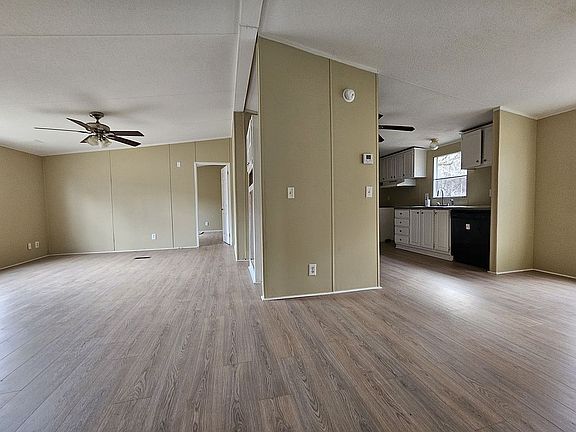 living, dining & kitchen