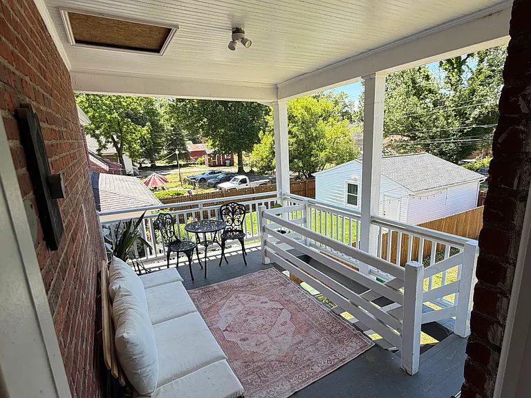 Beautiful back balcony!