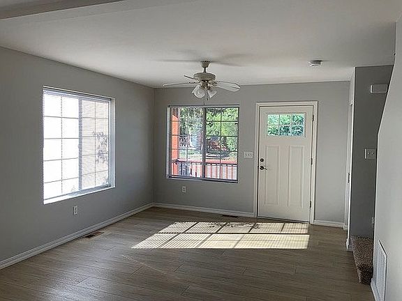 Living room & coat closet 