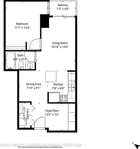 1 bed, 1.0 bath, 635 sqft, $2,450 — Photo 2