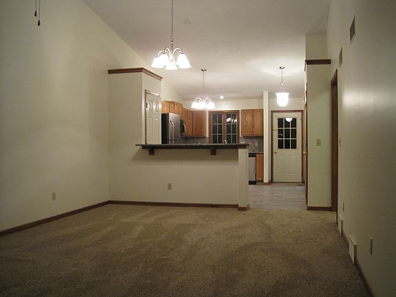 great room into kitchen