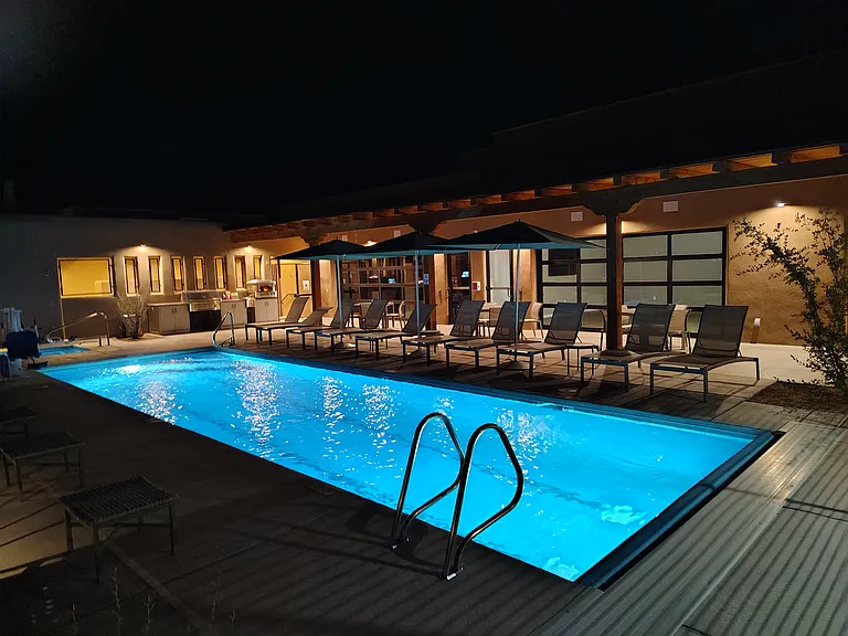 Swimming pool available year-round