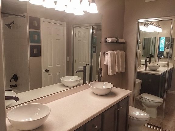 upgraded master bath