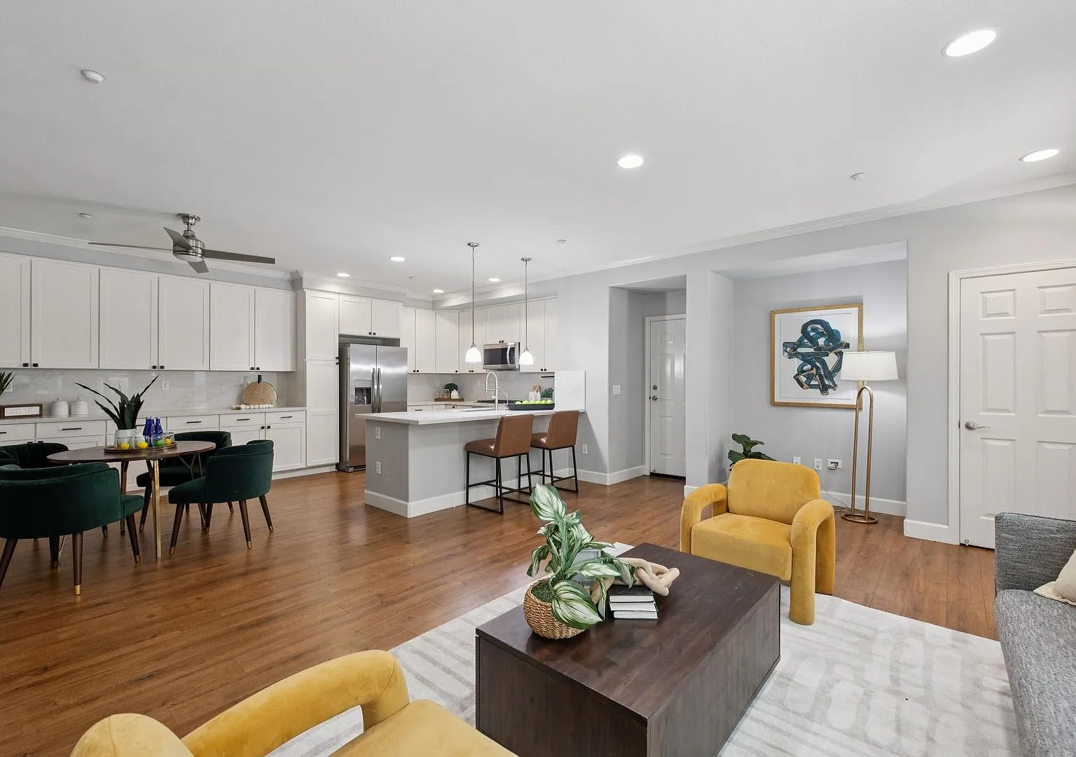 Upgraded Townhome | Main-Level Primary Suite | EV Charging | Central A/C — Photo 3