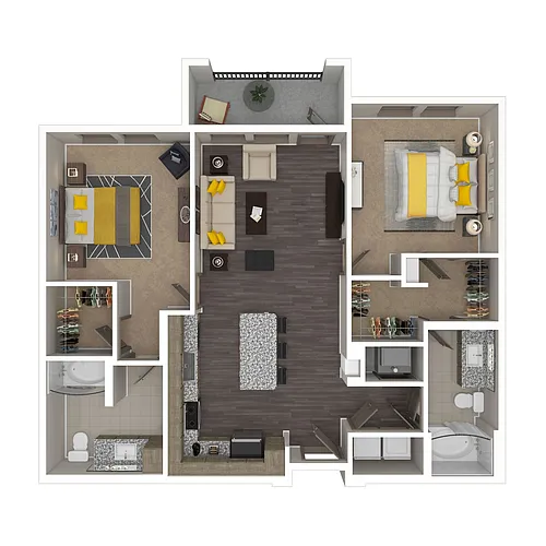 Floor plan The Corson