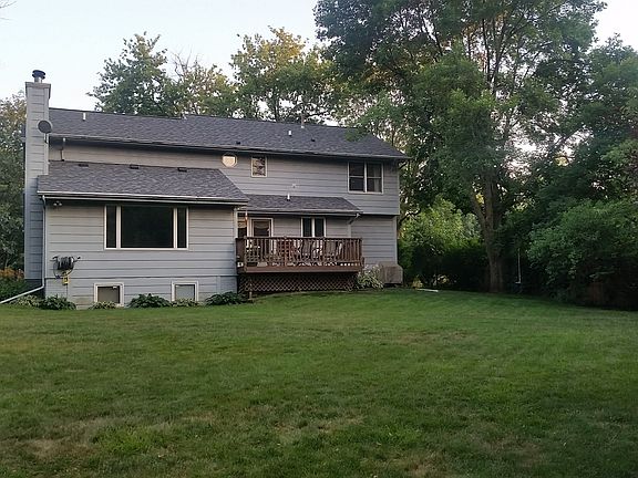 View from the deep backyard