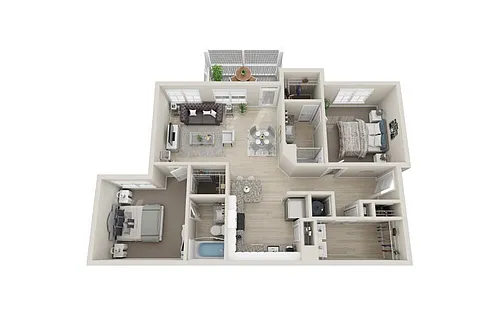 Floor plan B1