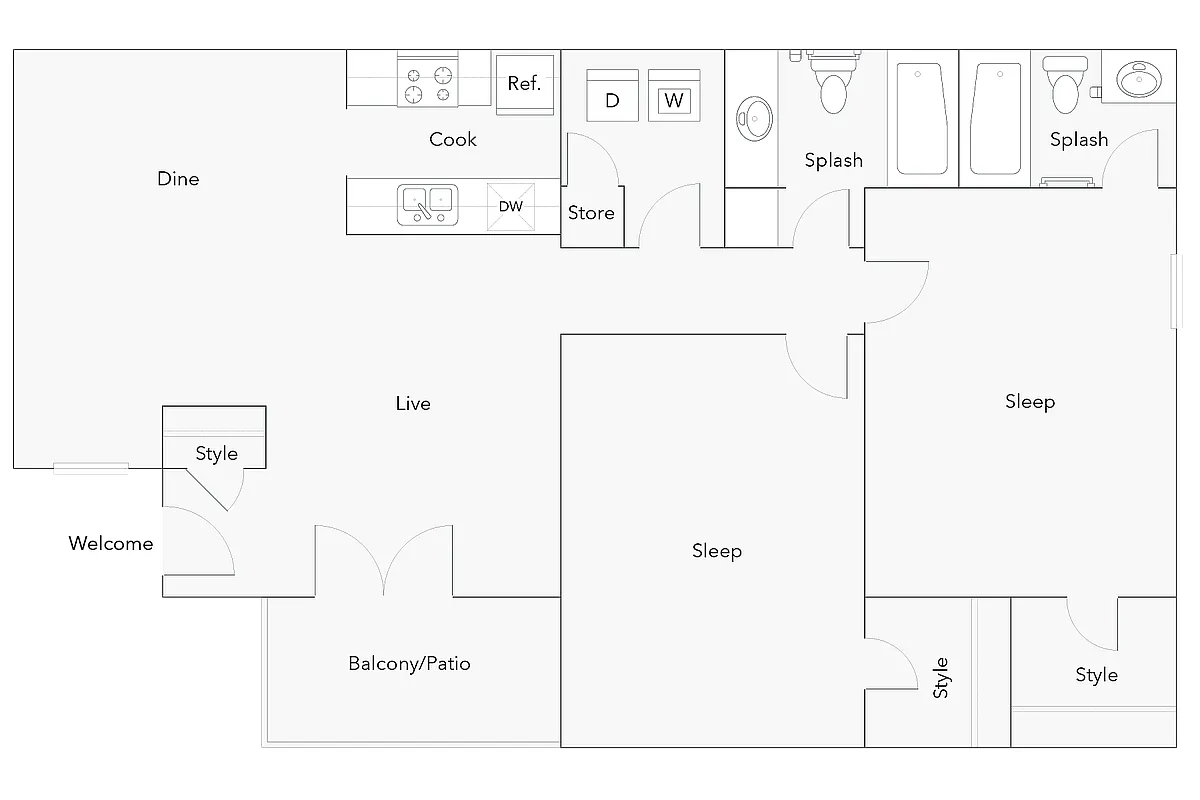 Floor plan Carlisle