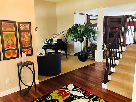Front entry/living room