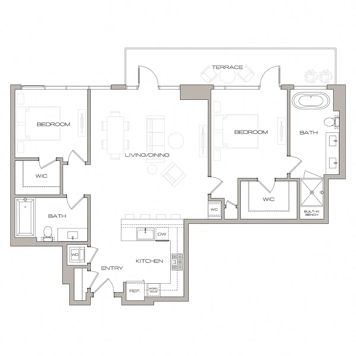 Floor plan PH-3