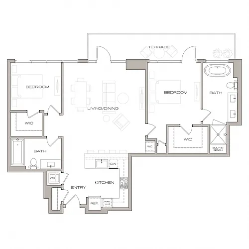 Floor plan PH-3