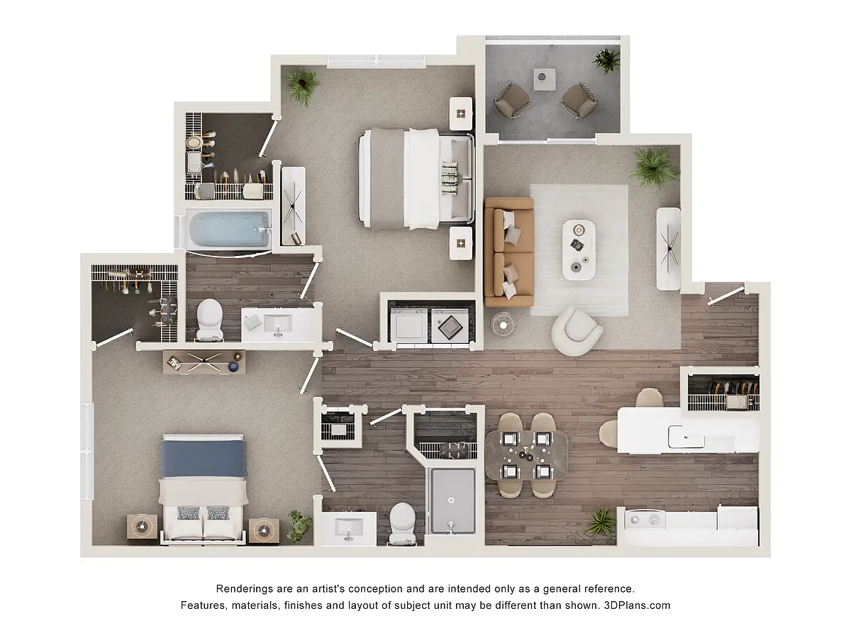 Floor plan B2