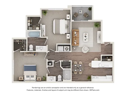Floor plan B2