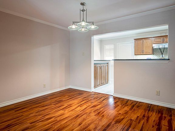 Dining room with open kitchen design