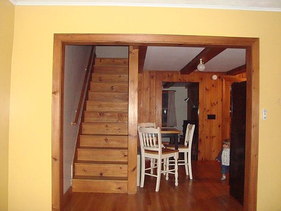 view from dining room