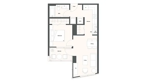 Floor plan Ba-1