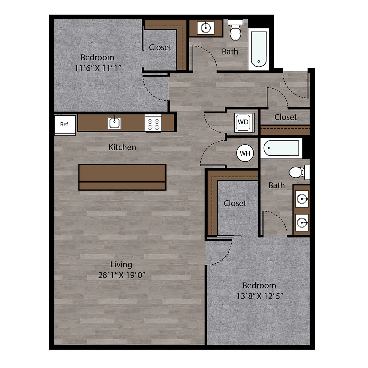 Floor plan The Dopplebock