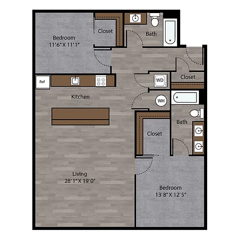 Floor plan The Dopplebock