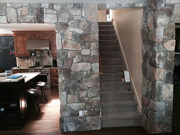 Stairs to master suite