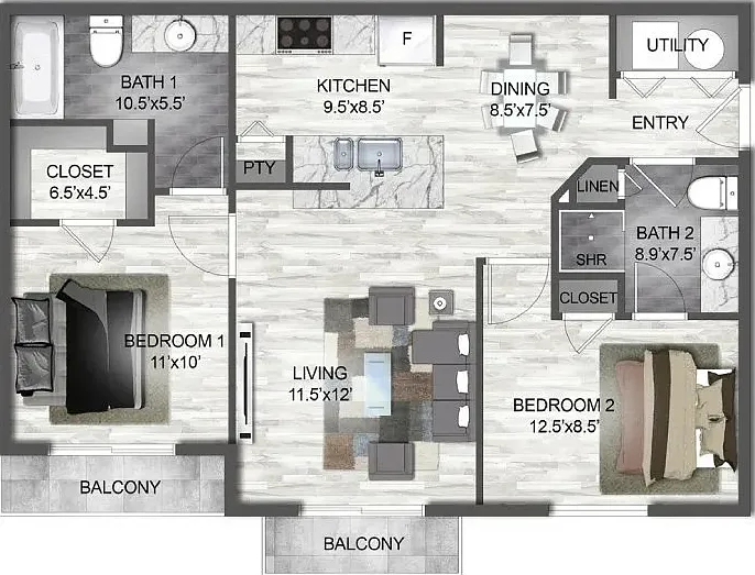 Richland Park Apartments — Photo 9