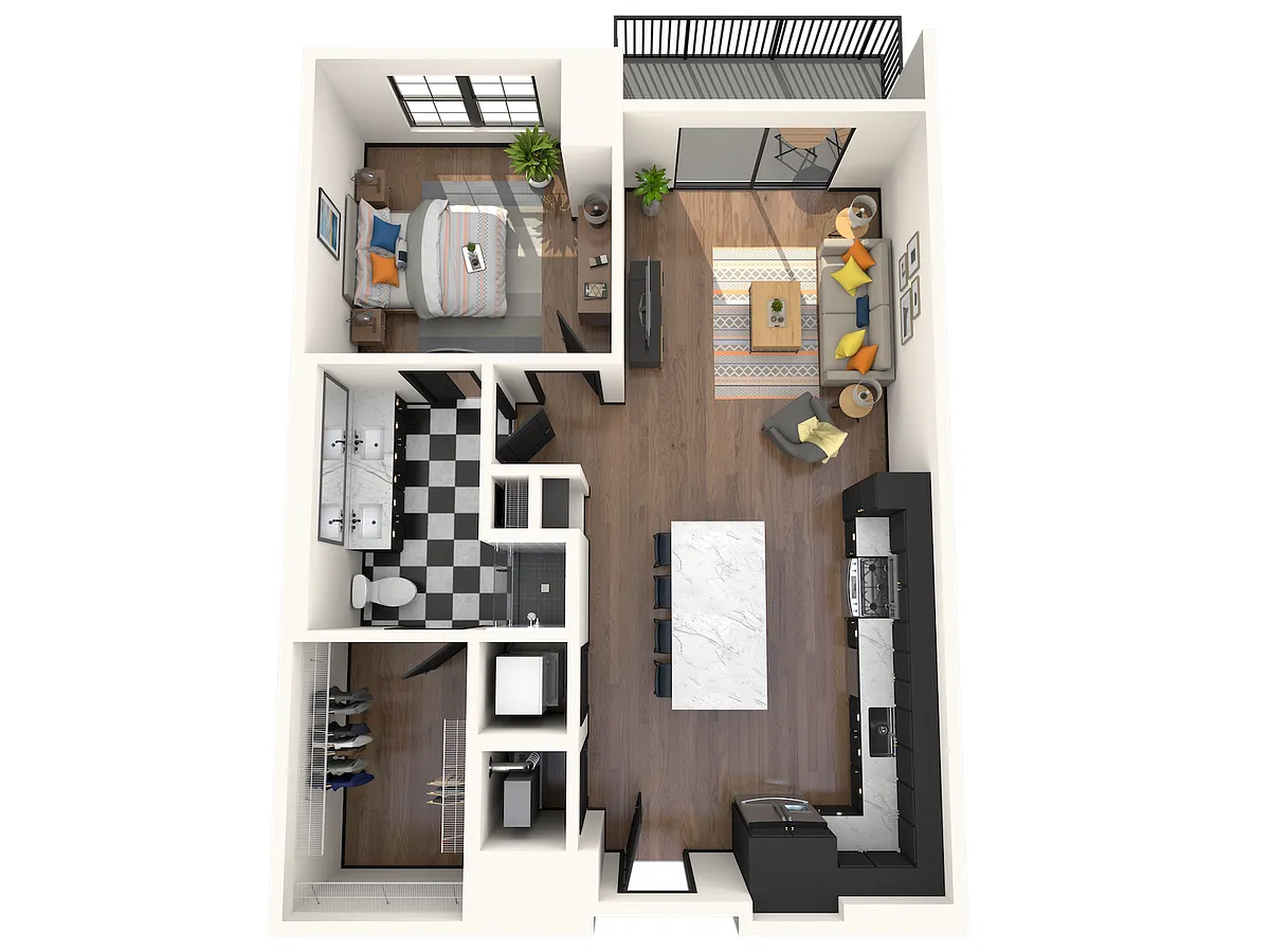 Floor plan A6