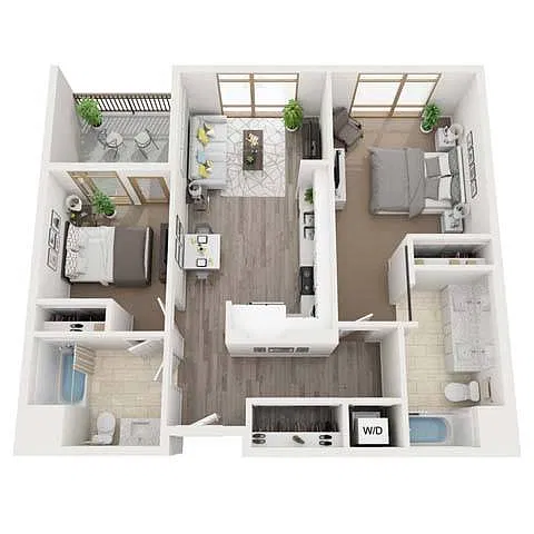 Floor plan B3