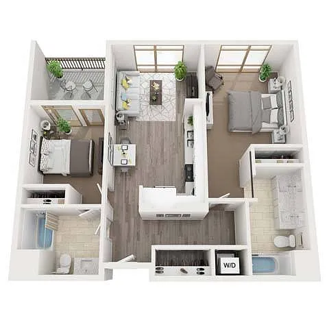 Floor plan B3