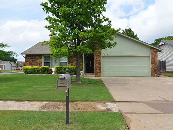 Landscaped with Mature trees, fenced back yard