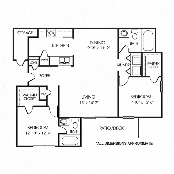 Floor plan The Warrenton
