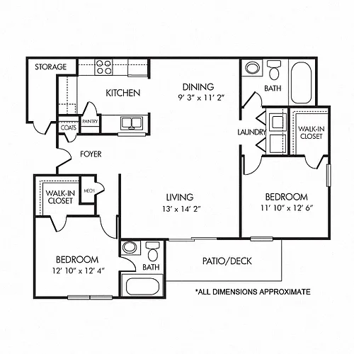 Floor plan The Warrenton