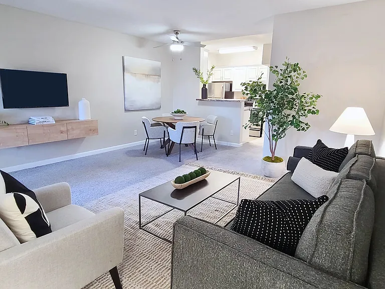 Revel in the spacious open floor plan, perfect for gatherings and relaxation in the heart of your home.
