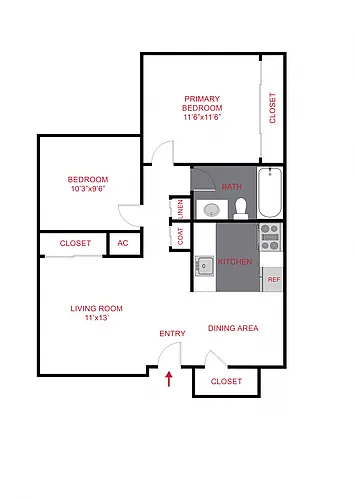 Floor plan Cottonwood