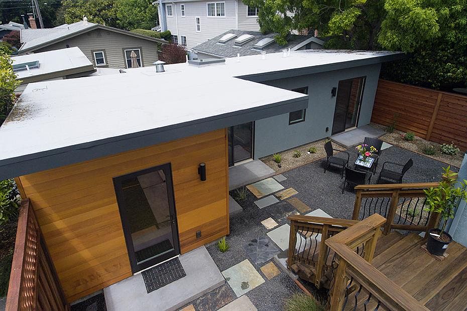 View of property from above