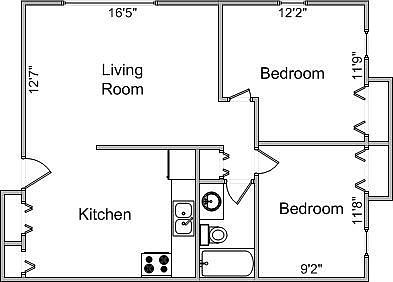 2nd image of 1025 W Badger Rd APT 6