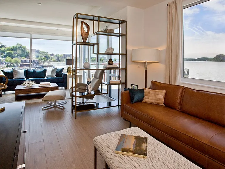 Premier Corner Units include a separate TV Room