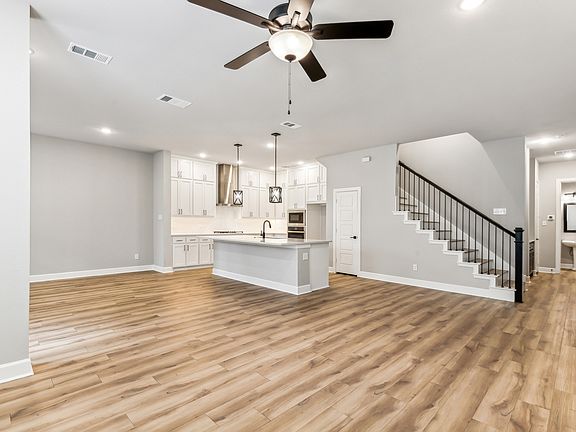 Spacious open floor plan
