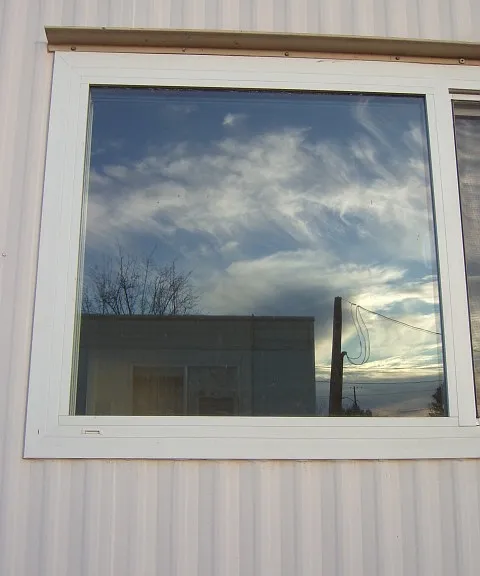 New windows with insulated glass