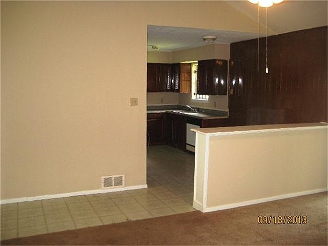 Kitchen Open to Living Room