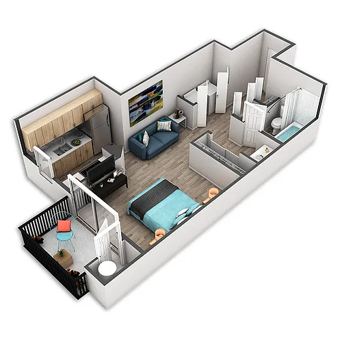 Floor plan Clay Platinum