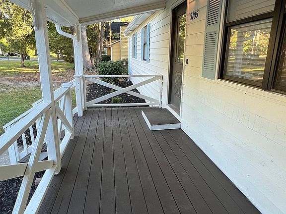 large porch area