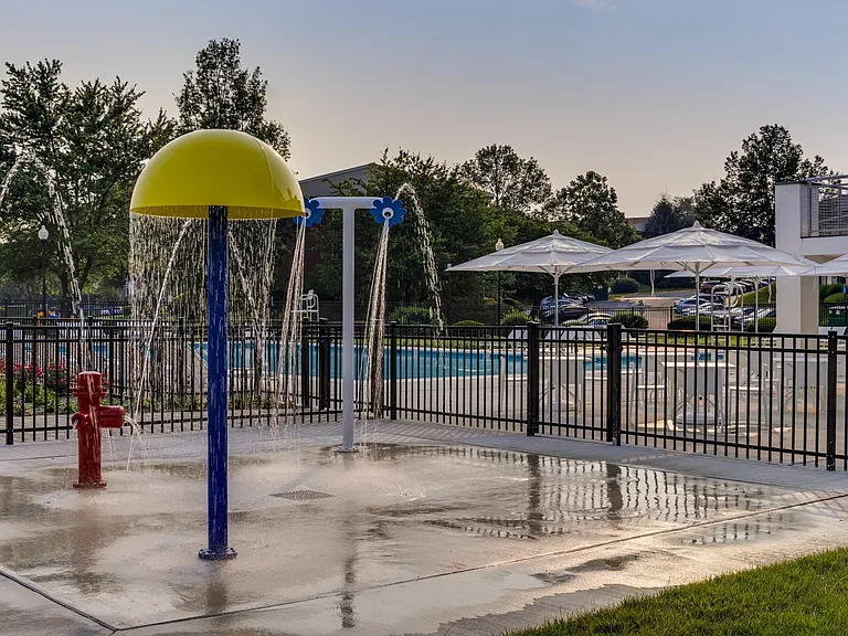 Poolside Splash Pad