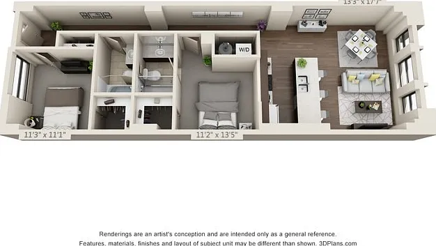 Two Bed Two Bath 1006 sqft Two Bed Two Bath 1006 sqft